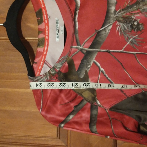 Real tree woman's size M with AP Dri-more tech pullover shirt - Picture 5 of 12